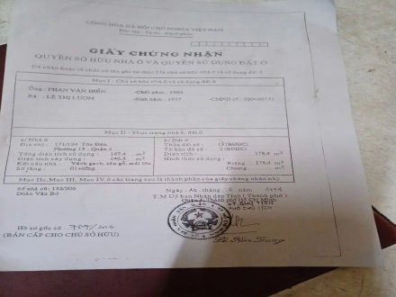 4 Bán nhà tại 171/124 Tôn Đản, P 15, Q 4, TP HCM