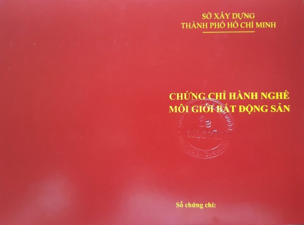 thi cấp chứng chỉ môi giới bất động sản